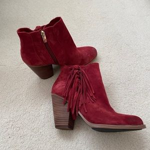 Vince Camuto suede ankle boots